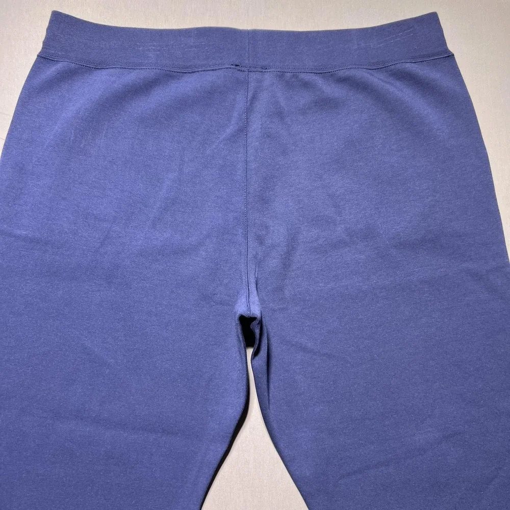 Polo Ralph Lauren Double‎ Knit Jogger Sweatpants Mens 2XL Navy Blue Fleece